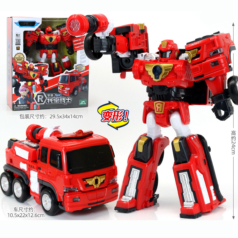 Tobot Fighter Evolution X Y R Figure Kids Boys Toy Car Truck Vehicle Robot Gift