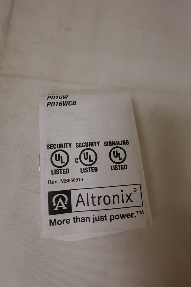 Altronix PD8UL UL Listed Sub-Assembly Power Distribution Module 8 PTC Outputs