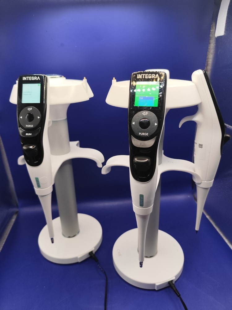 Integra electronic pipette adjustable spacing single multi channel