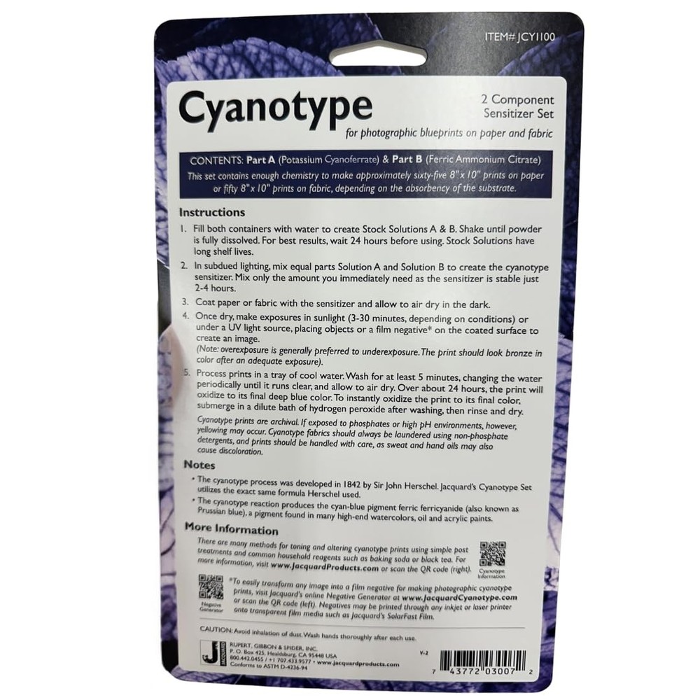 Cyanotype Sensitizer Set