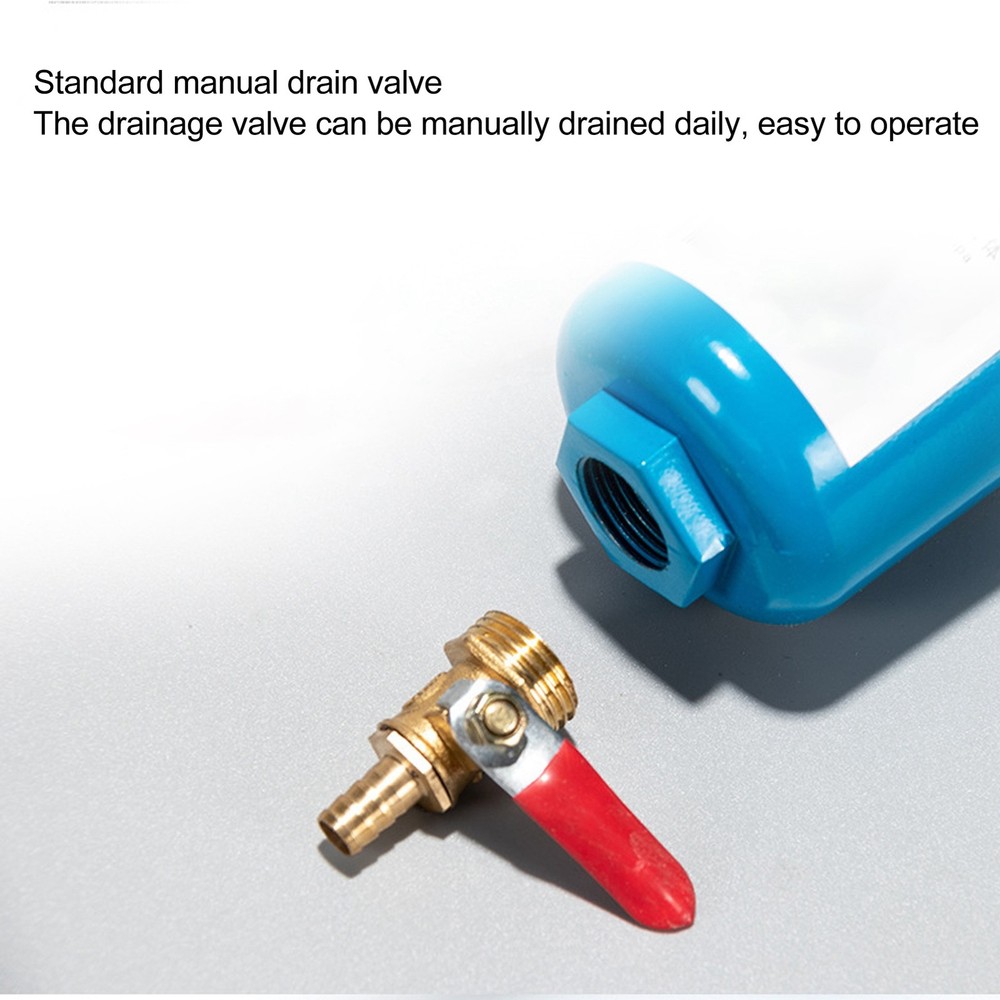 Compressed Dryer Air Filter Clear Thread No Leakage Thickened Housing