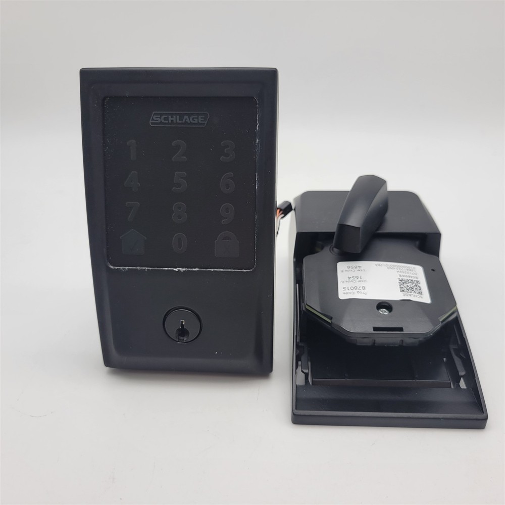 Schlage Encode Smart WiFi Deadbolt - Keyless Entry - Matte Black *READ*