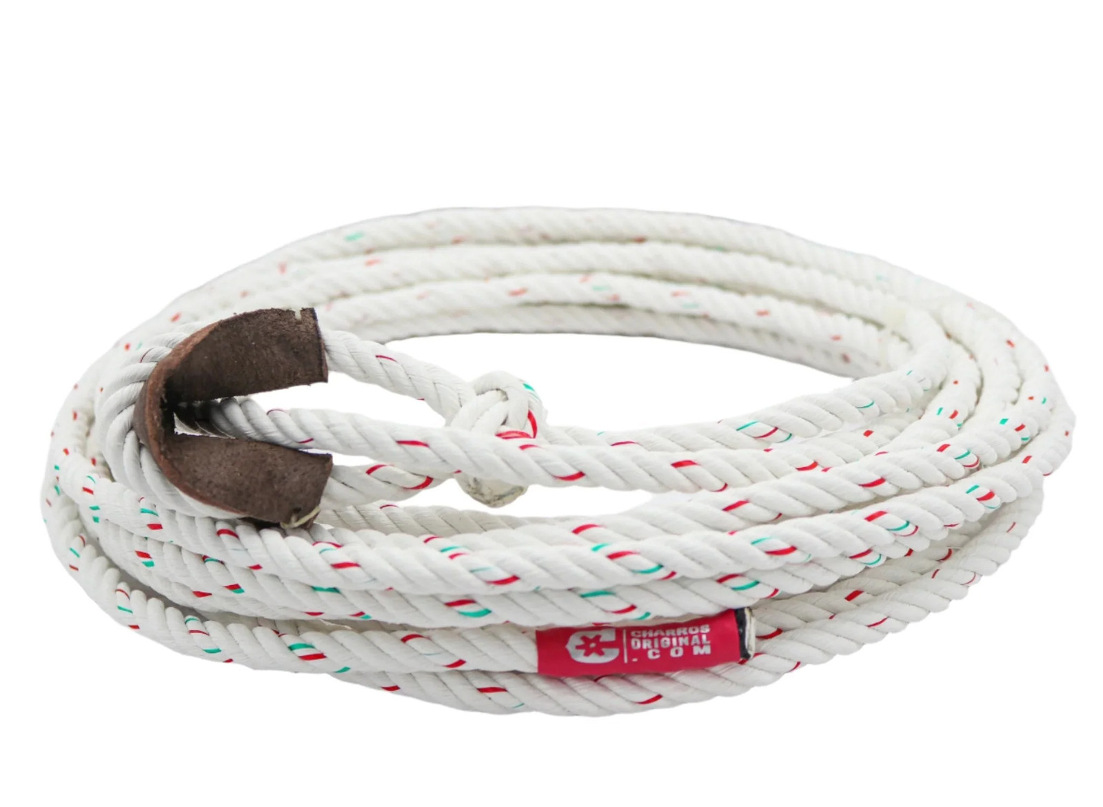 39FT. (12M) Charros White "MX" Soga Para Florear