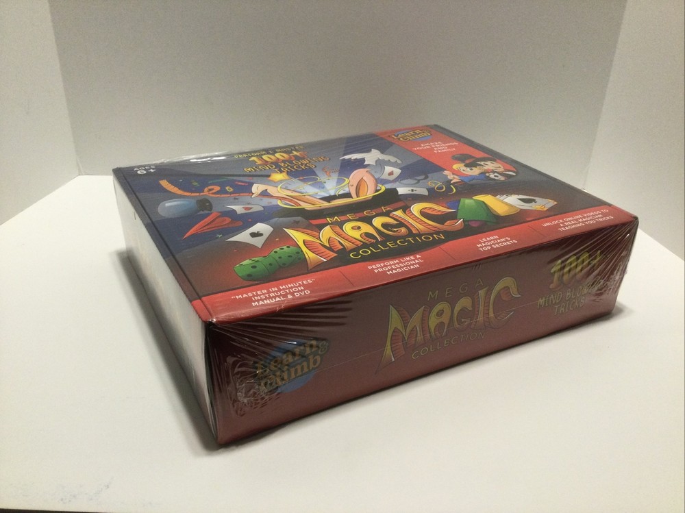 MEGA MAGIC COLLECTION 100+ Magic Tricks Learn & Climb Includes Manual & DVD New
