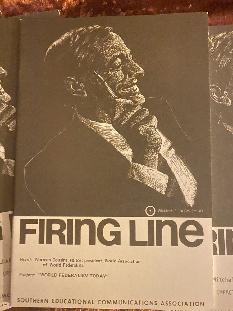 FIRING LINE Playbook Script Transcript 11 Booklets - Mint Condition 1970s