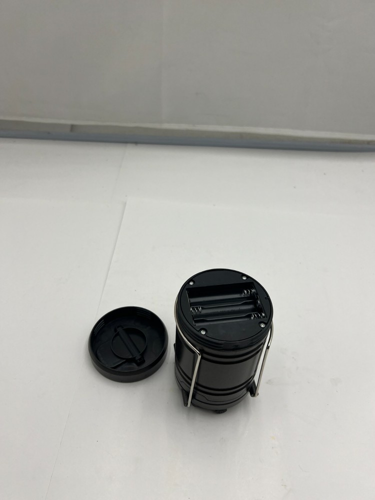 SecureBrite Pop Up Black Metallic Lantern Flashlight Other Light Settings