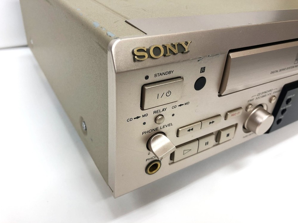 SONY MXD-D2 MD CD Integrated Deck Maintained Tested Working
