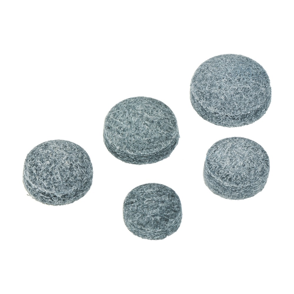 9/10/11/12/13mm Billiard Stick Tips, 25pcs Replacement Tips, Grey