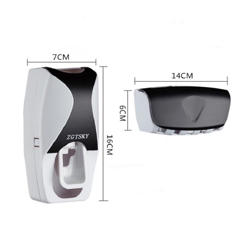 Fully Automatic Toothpaste Dispenser Hole Punched Toothbrush Toothpaste Storage
