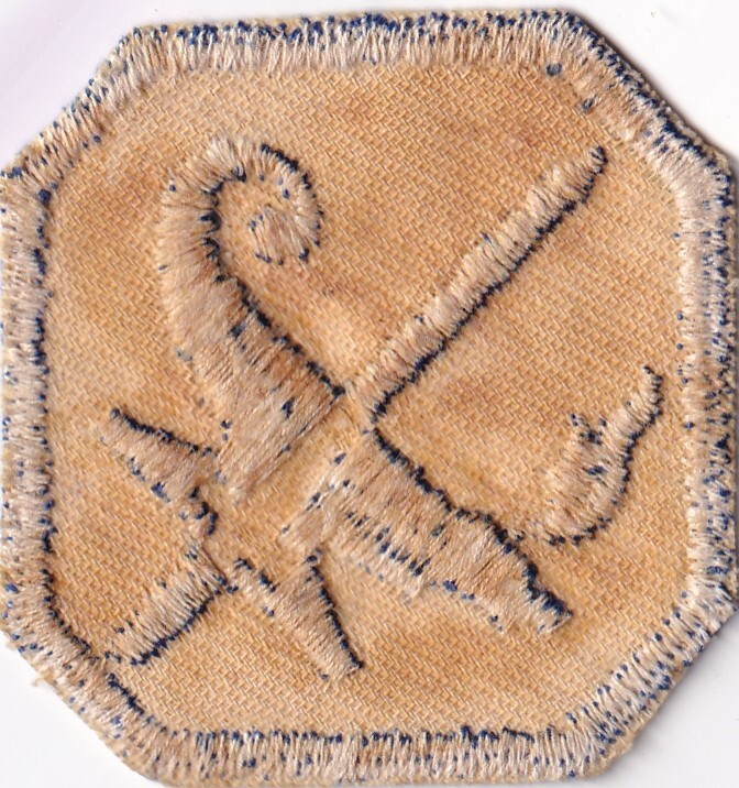 ASTP patch rare twill version WWII make off uniform