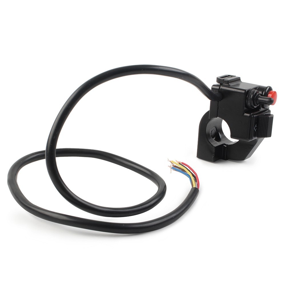 Switch Handlebar Mount Button Horn Indicator Fog Lights Headlamps