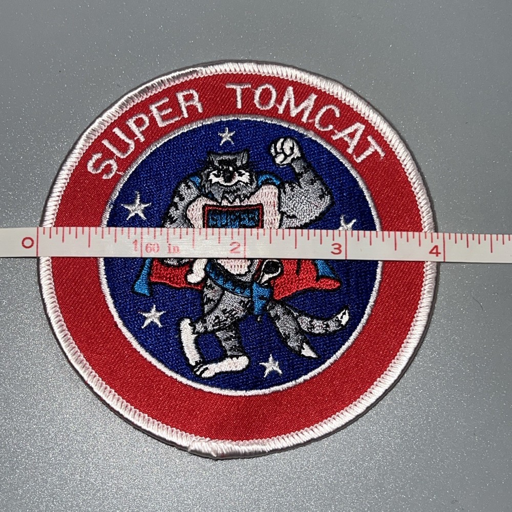 US NAVY F-14 SUPER TOMCAT SQUADRON PATCH 4”