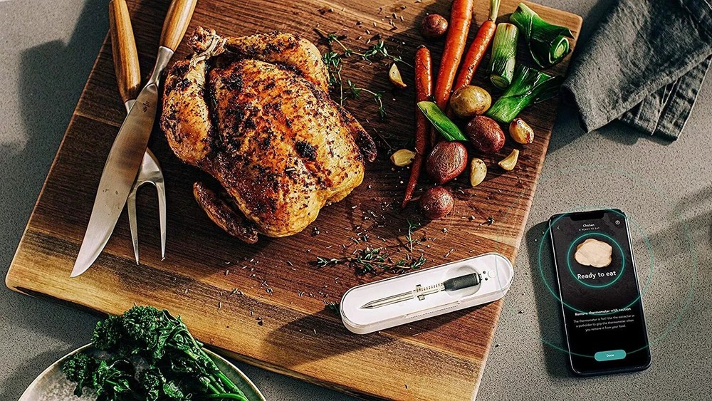 KitchenAid Yummly Smart Meat Thermometer with Wireless Bluetooth Connectivity