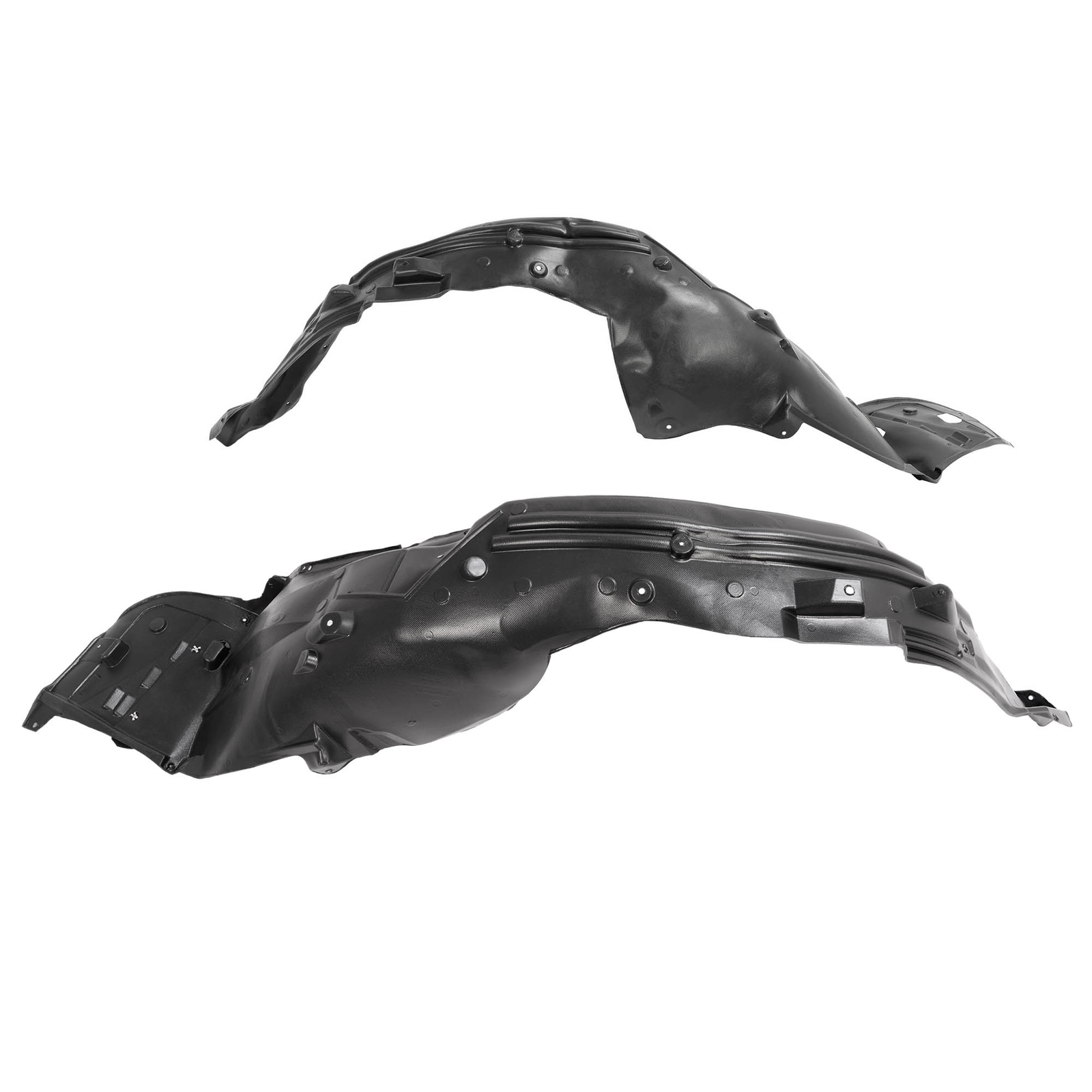 Front Left & Right Splash Shield Fender Liner For 2016-2017 Honda Accord Sedan