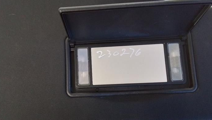 2019-2023 Dodge Ram 1500 Right Passenger Side Sun Visor Illumination Black OEM