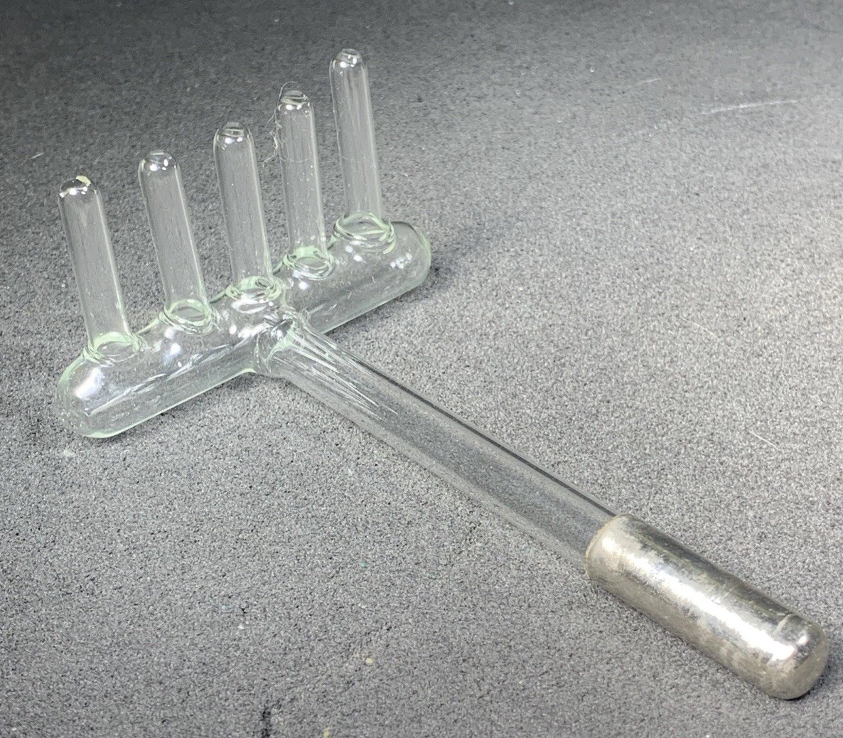 Master Violet Ray High Frequency Unit & Attachments(3) WORKS! Original Receipt!