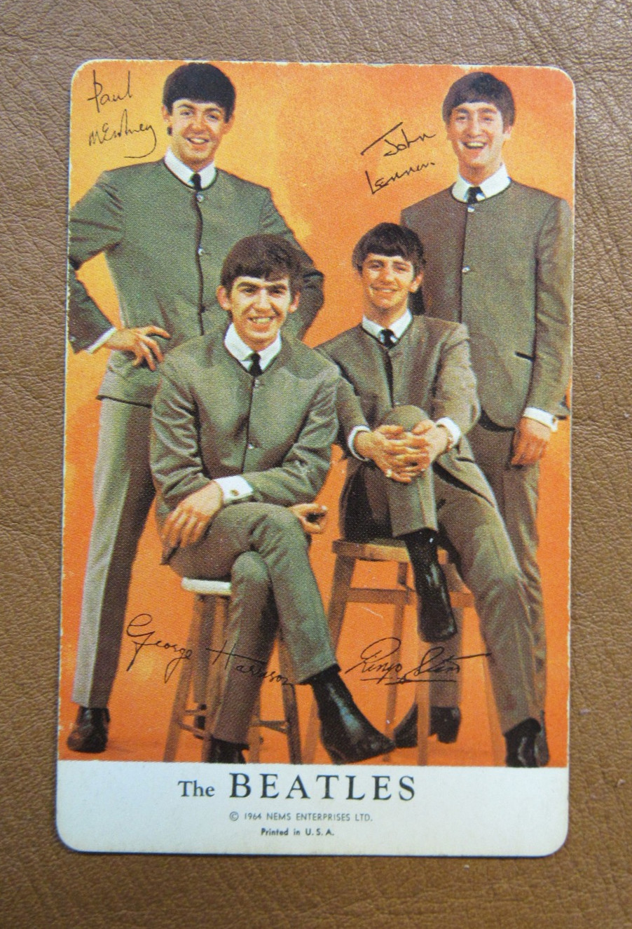 Beatles Playing Swap Card