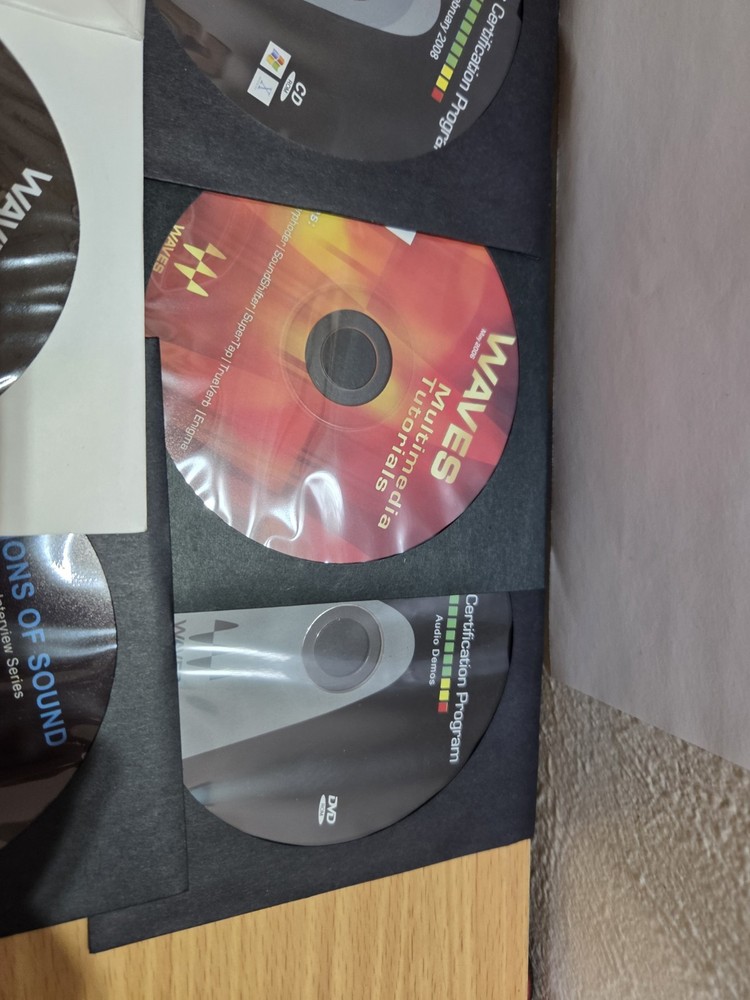 Waves Audio Rare Certification Program Training Course - Physical Box + 6 Discs