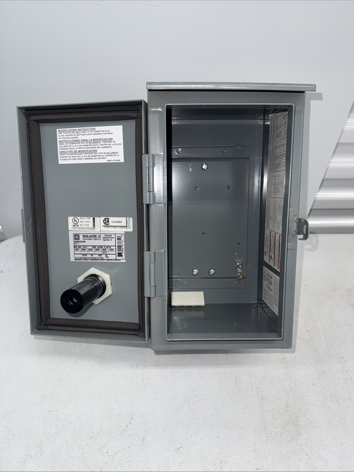 Square D Nema 3R Starter Enclosure NEW