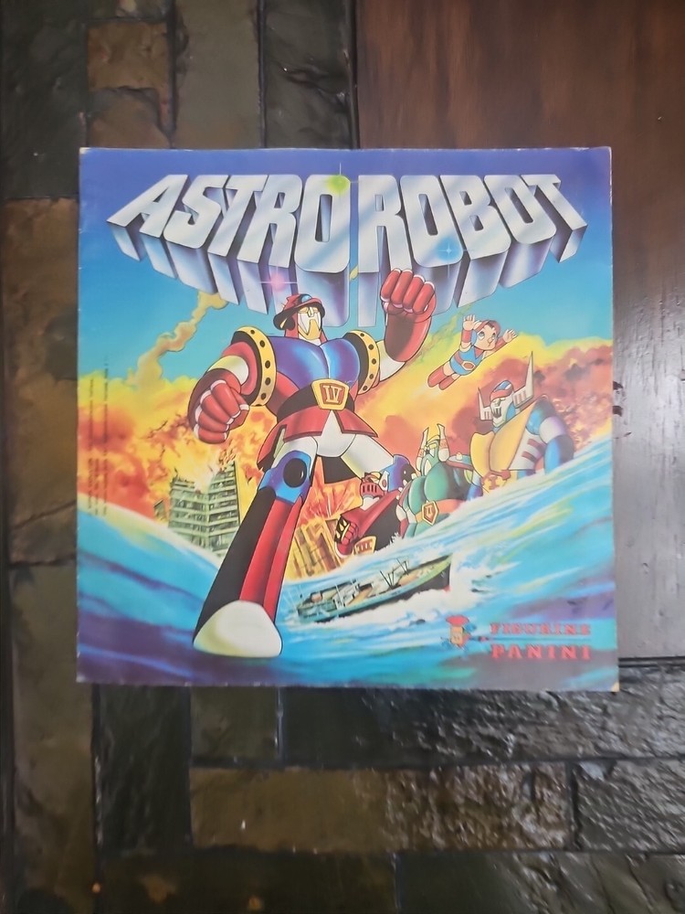 Astro Robot Sticker Album Incomplete