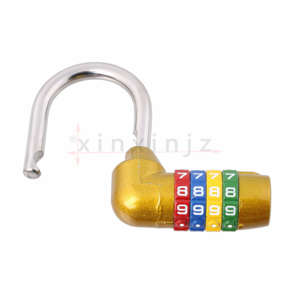 1PCS Secure Combination 4 Digit Number Lock Gym Padlock