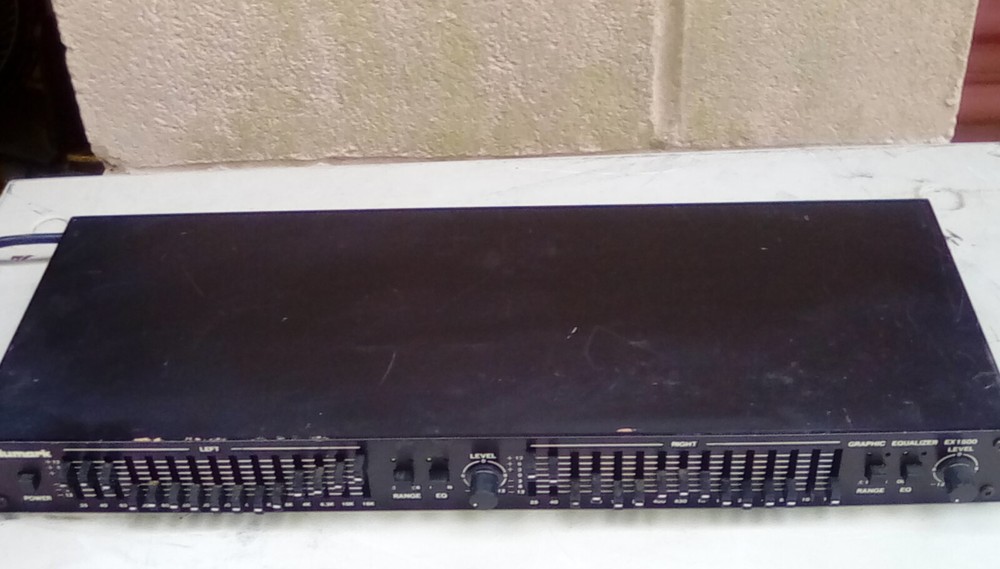 Numark Graphic Equalizer EX1500