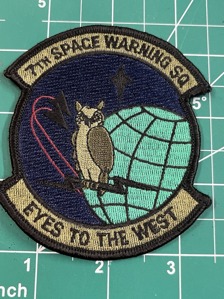 USAF US Air Force 7th Space Warning Squadron Patch