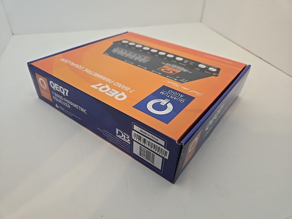 Quantum Audio by DB Research: QEQ7 7-Band Parametric Car Audio Equalizer