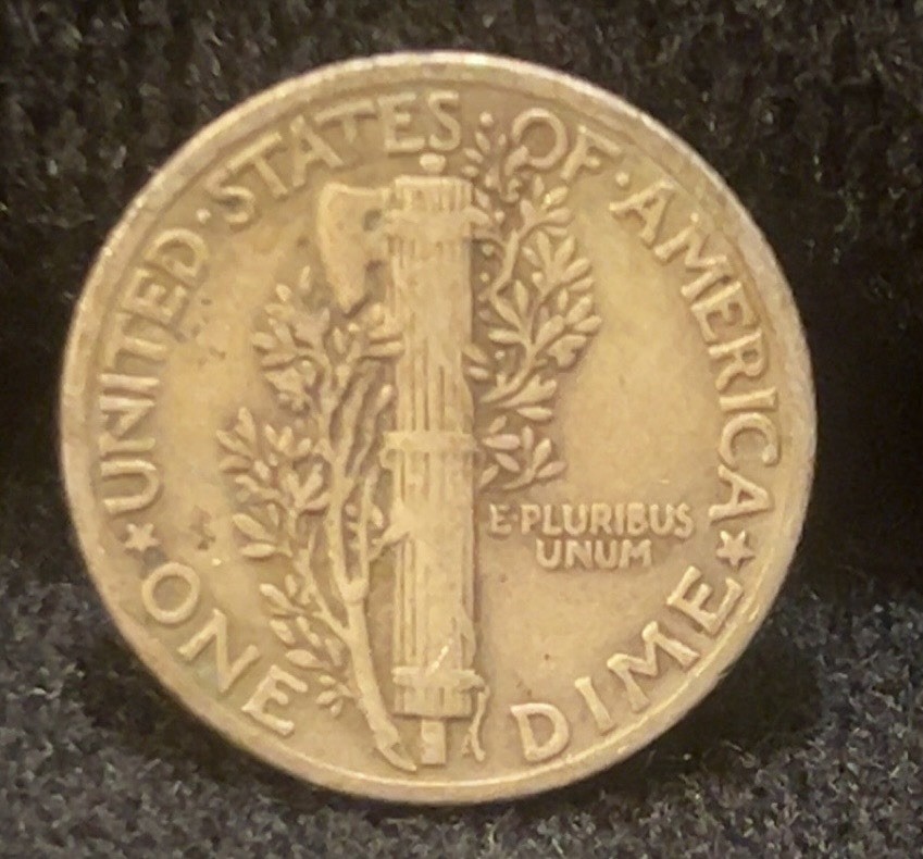 1941 P Mercury Dime 90% Silver