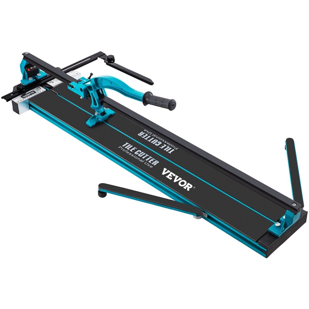 48in Single Rail Tile Cutter 3/5in Cap Double Brackets Laser Guide