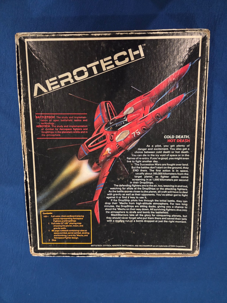 Aerotech Box Set - Battletech (Complete) 1609