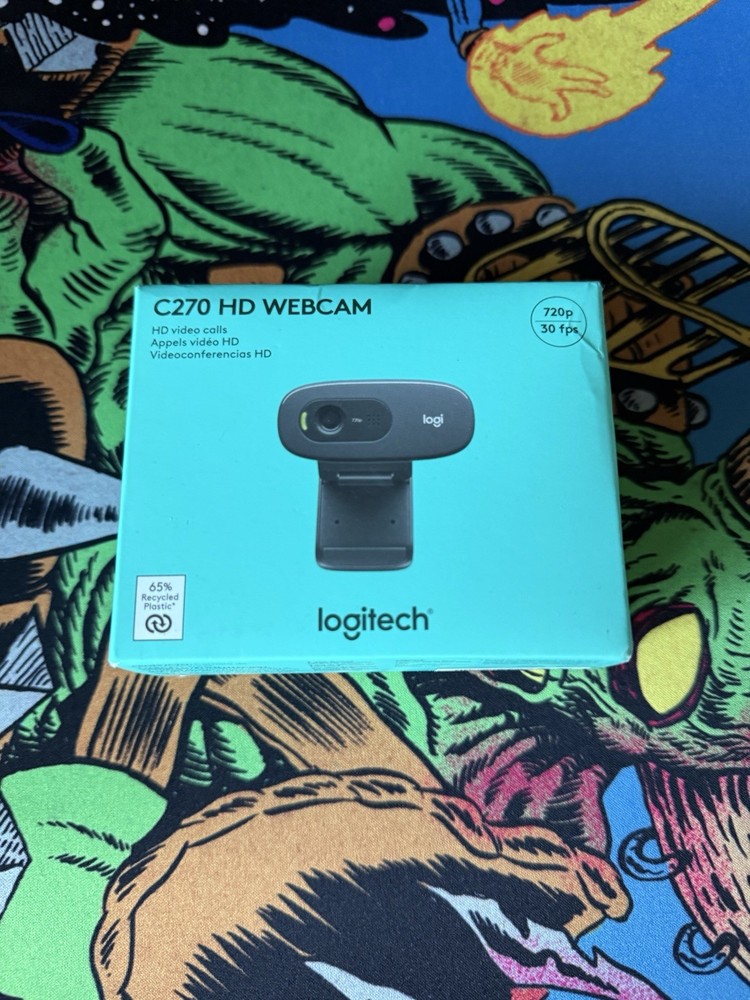 Logitech C270 HD Untested Unopened