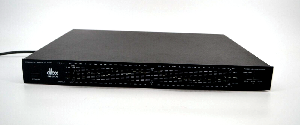 DBX 1531x Stereo / Mono Graphic Equalizer EUC Tested - Working