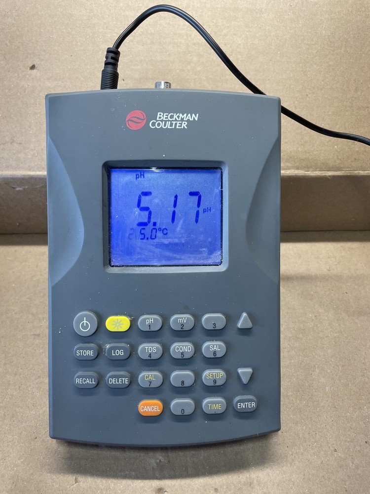 Beckman pHi 560 pH, Conductivity, TDS Meter, Bluetooth, USB