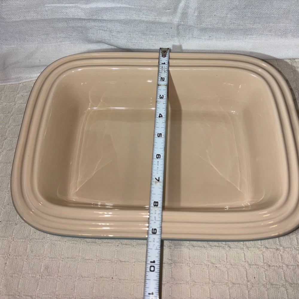 Le Creuset Light Blue Rectangular Casserole Pan Baking Dish 16-24