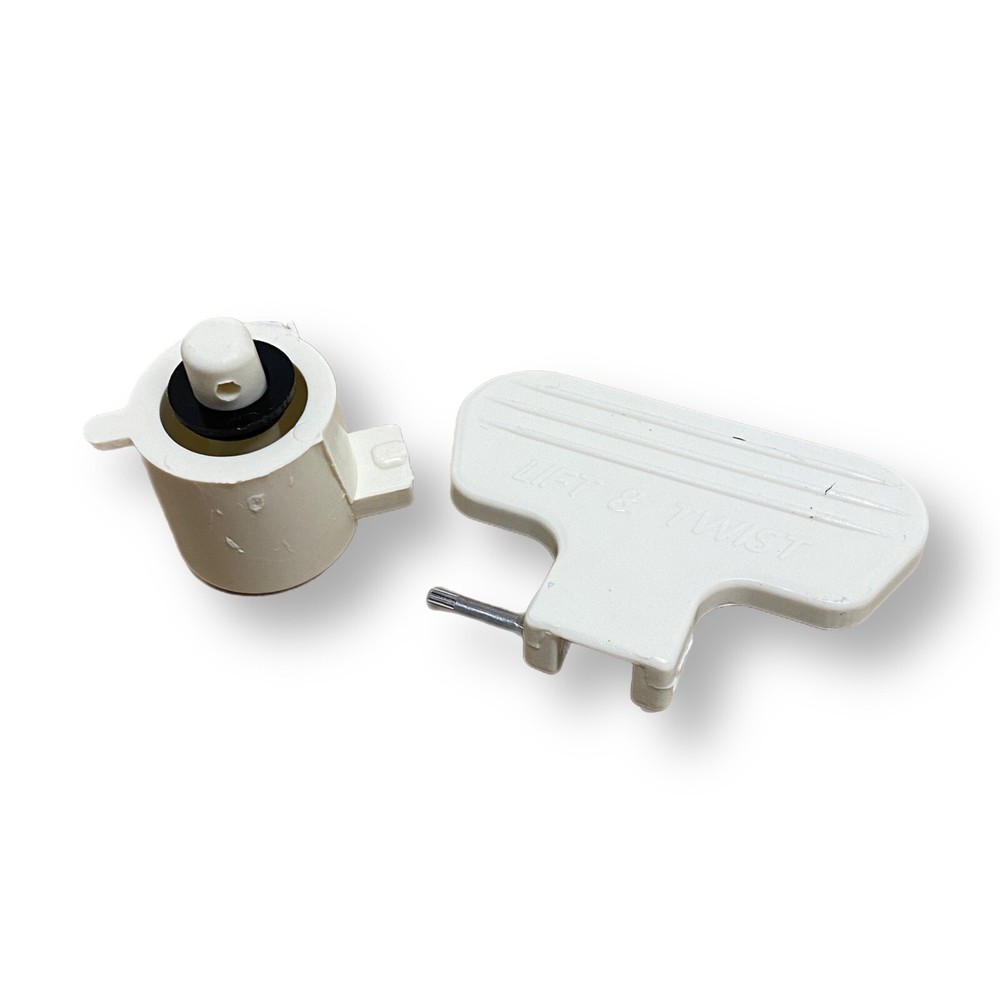 IPS Boat Deck Hatch Replacement Handle Kit Marine White IPS HNDLASSM MW