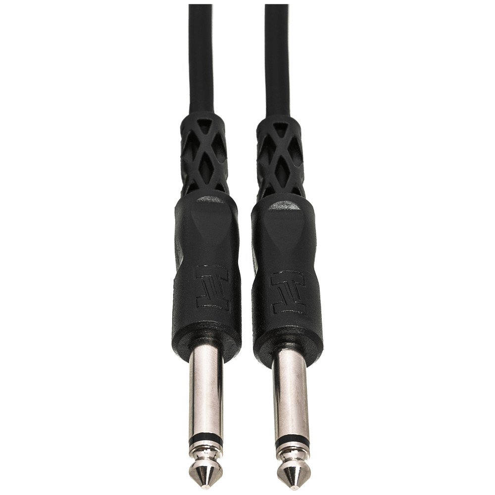 Hosa Unbalanced Interconnect, 1/4 in TS to Same, 10 ft – CPP-110