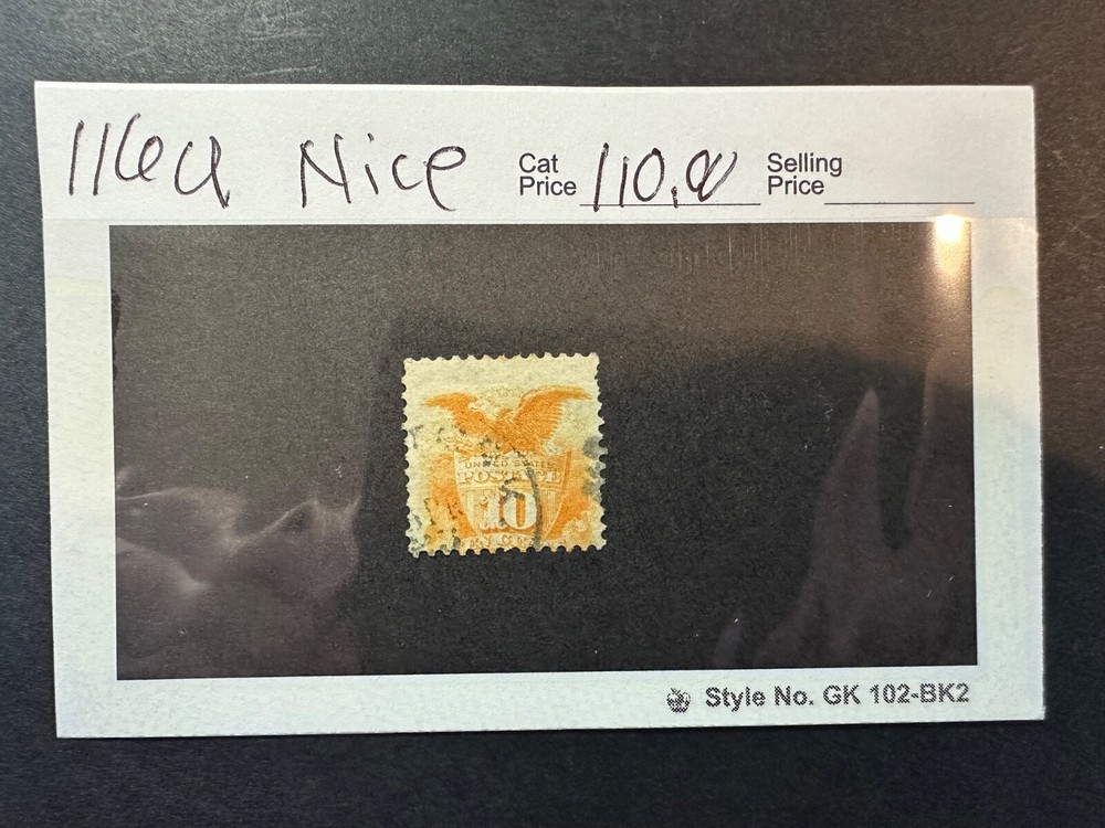 Scott #116 Nice!! 2024 Scott Catalogue Value $ 110.00