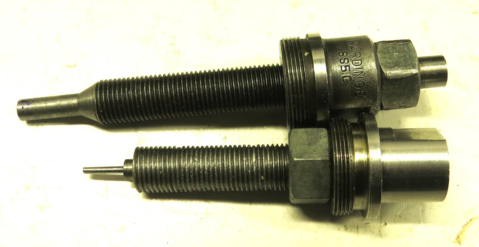 HARDINGE 5C COLLETS - 30 SIZES - 3/32" TO 1-1/16" + RACK + STOPS - LOT #H30-1