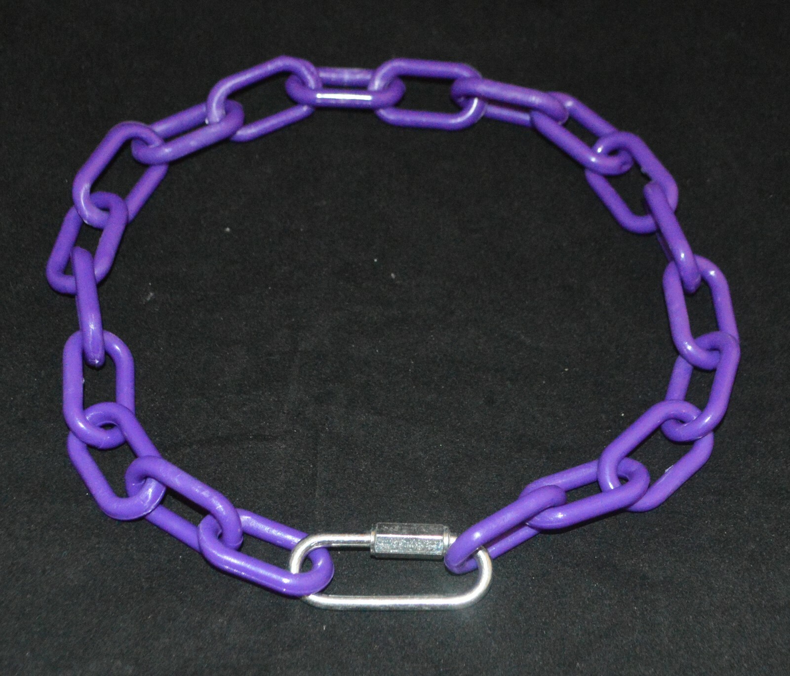 GOAT COLLARS PLASTIC CHAIN WITH METAL QUICK LINK 28" LONG