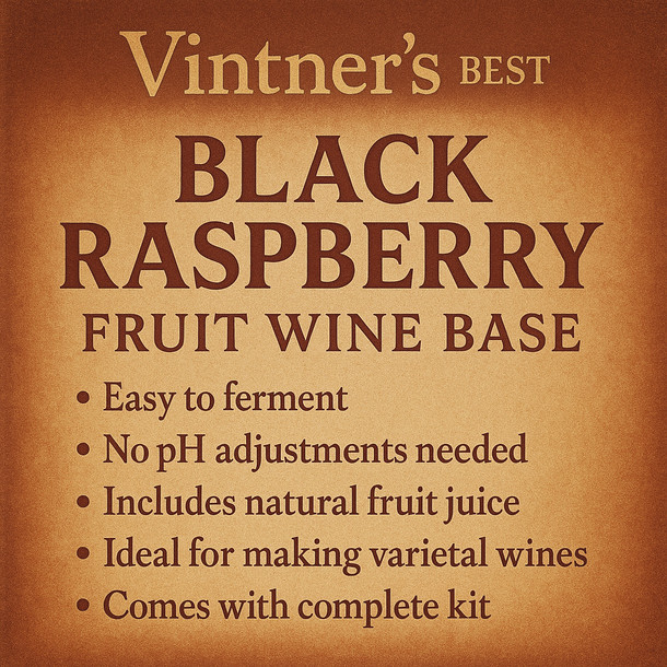 Vintners Best Vintner's Best Black Raspberry Fruit Wine Base