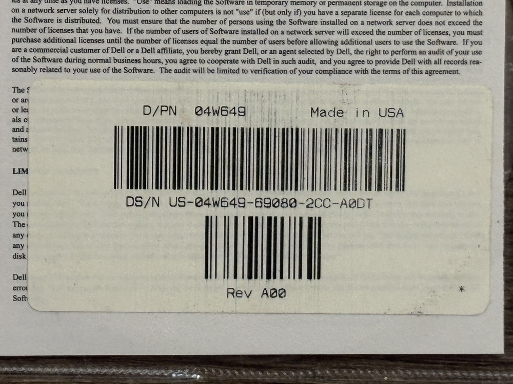 NEW, SEALED Dell Roxio Easy CD Creator 5.2 Basic for Installing/Reinstalling