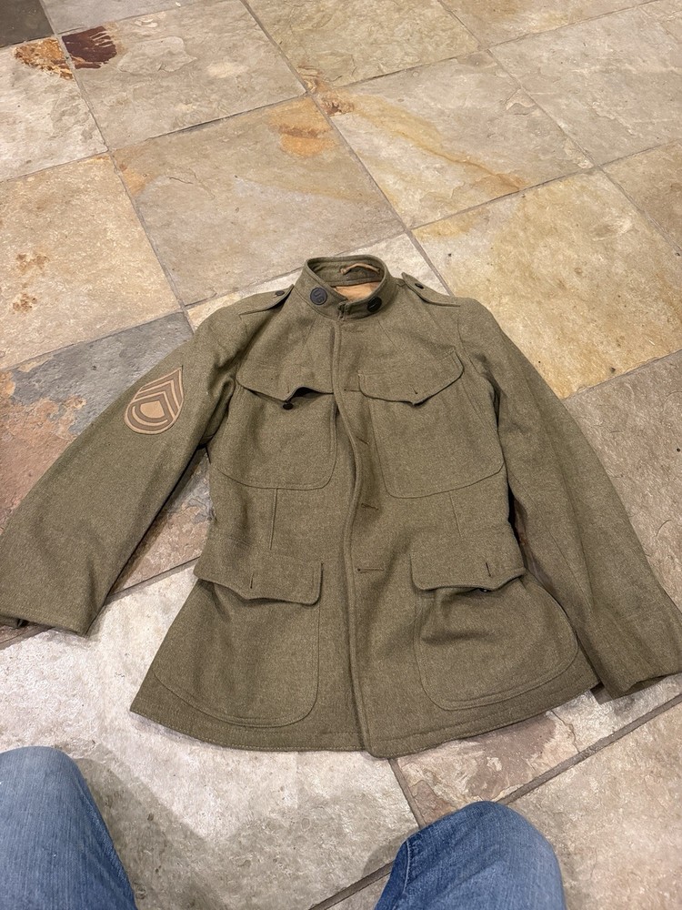 US WW1 uniform Jacket With ID From Family
