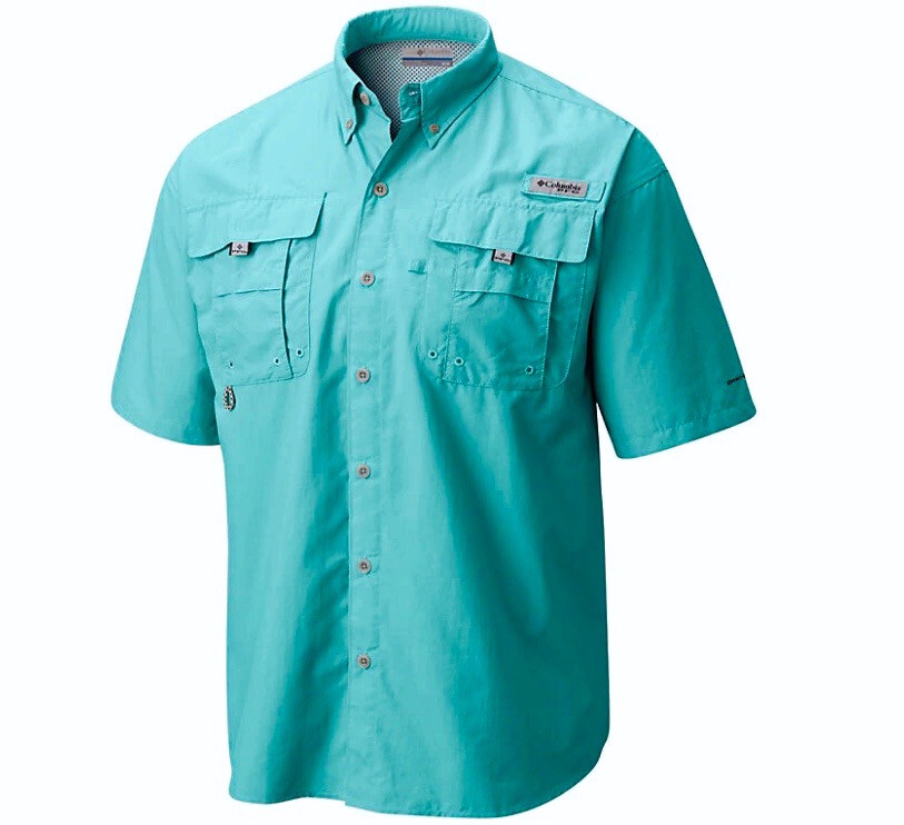 Columbia PFG Bahama Men's Short Sleeve Fishing Shirt New