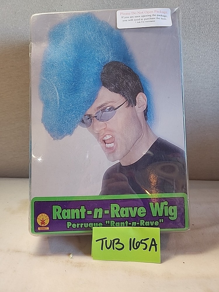 Rubies Rant-N-Wave Wig (PACKAGE Damaged)