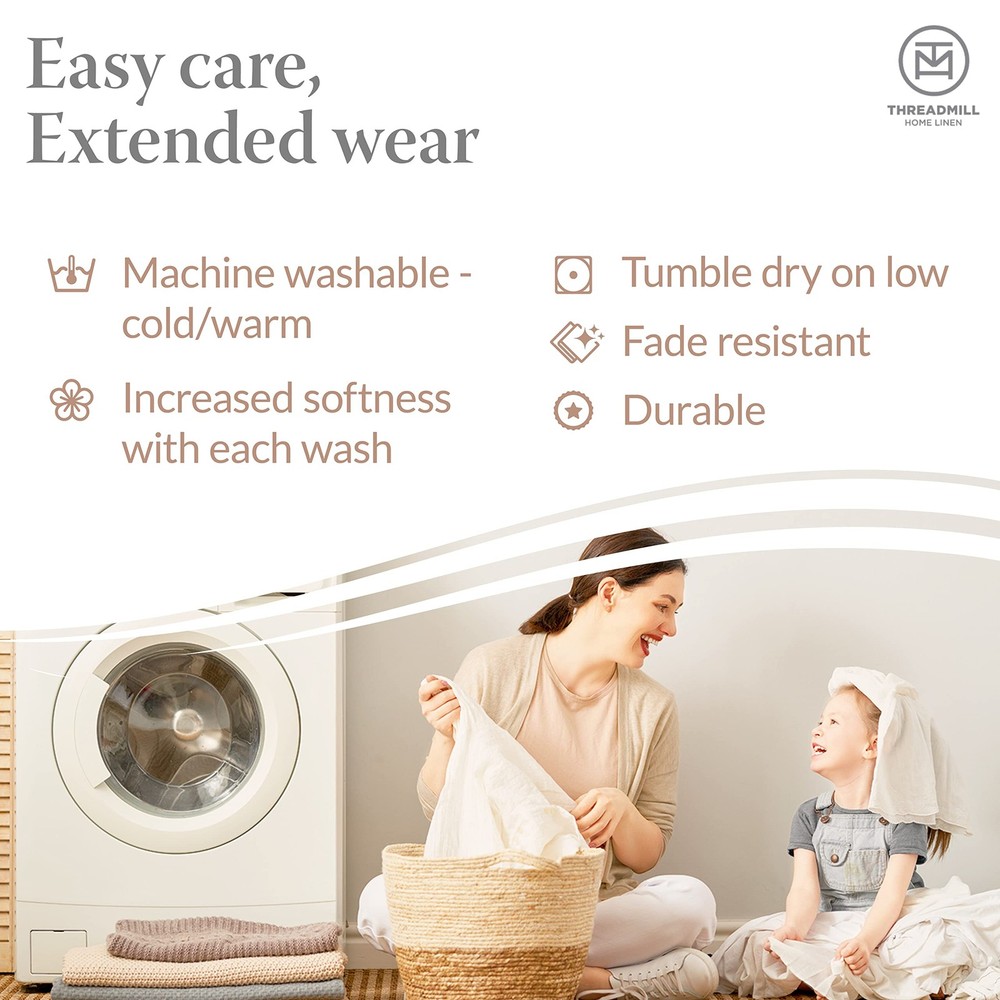 - Twin Sheets Sets Soft 100% Cotton Cooling Sheets Deep Pocket Snug Fit Elast...