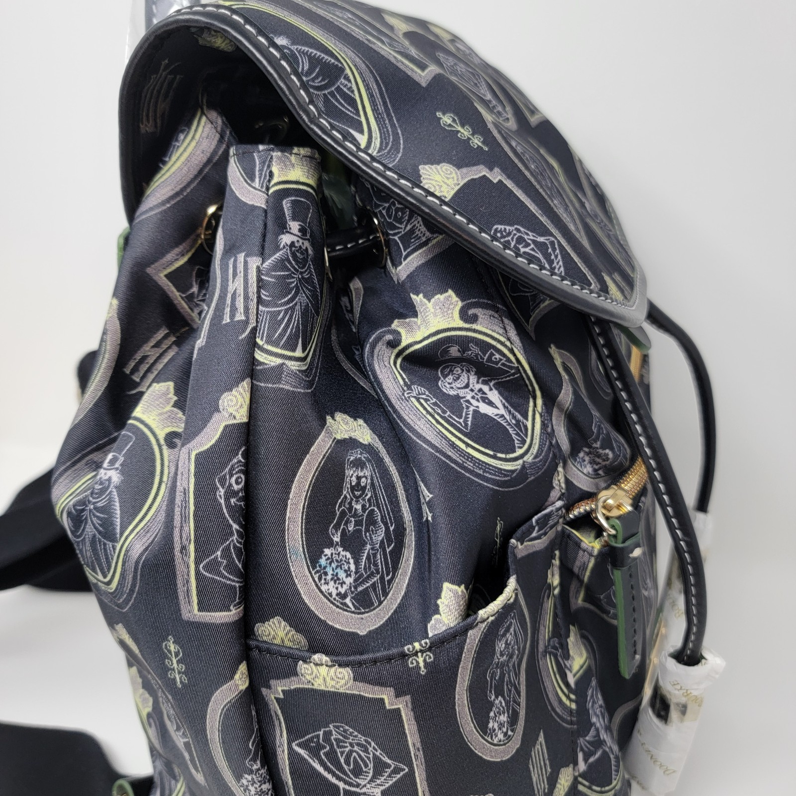 NWT Retired Dooney & Bourke Disney Haunted Mansion HM Portraits Backpack Bag