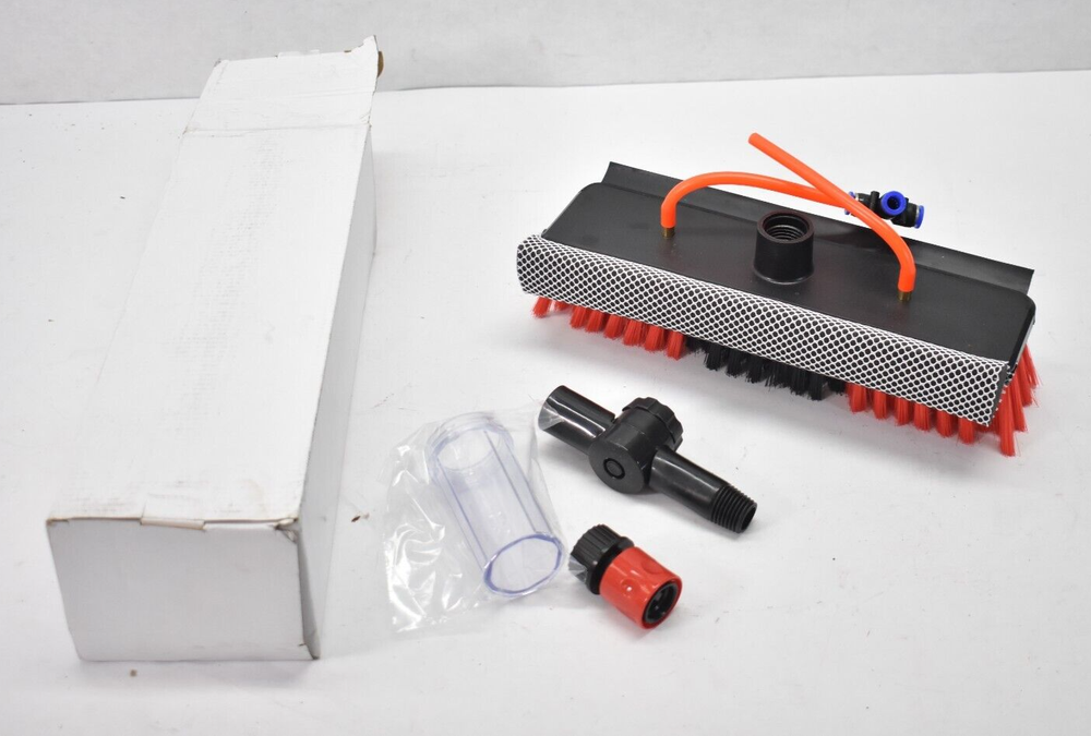 Window Washer Brush Head Replacement & Accessories 12" Wide Head No Pole