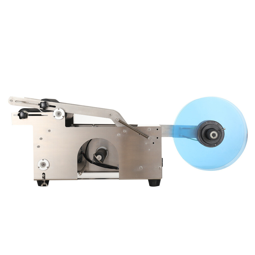 MT-50 Semi-Automatic Labeler Round Bottle Labeling Machine 15-50 pcs/min