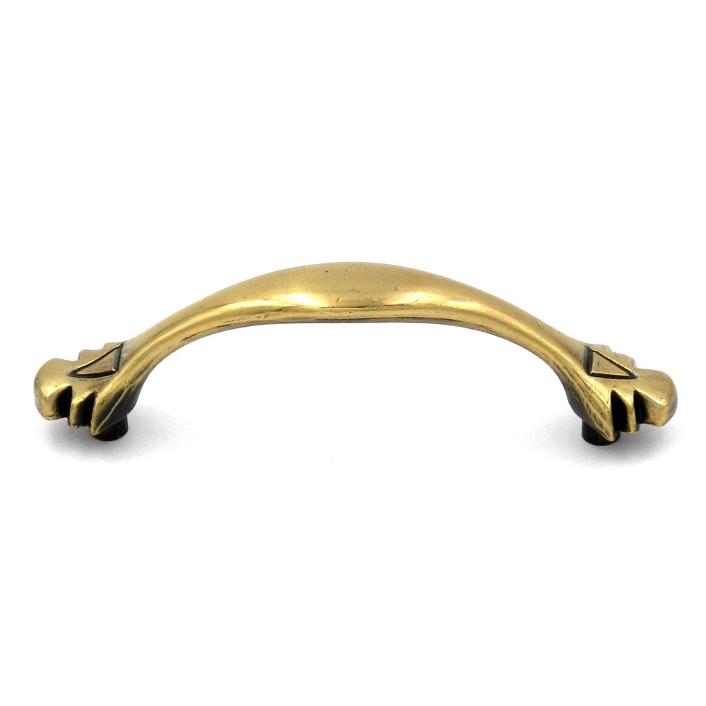 Hickory Hardware Southwest Lodge 3"cc Blackened Brass Medallion Pull P384-BBM